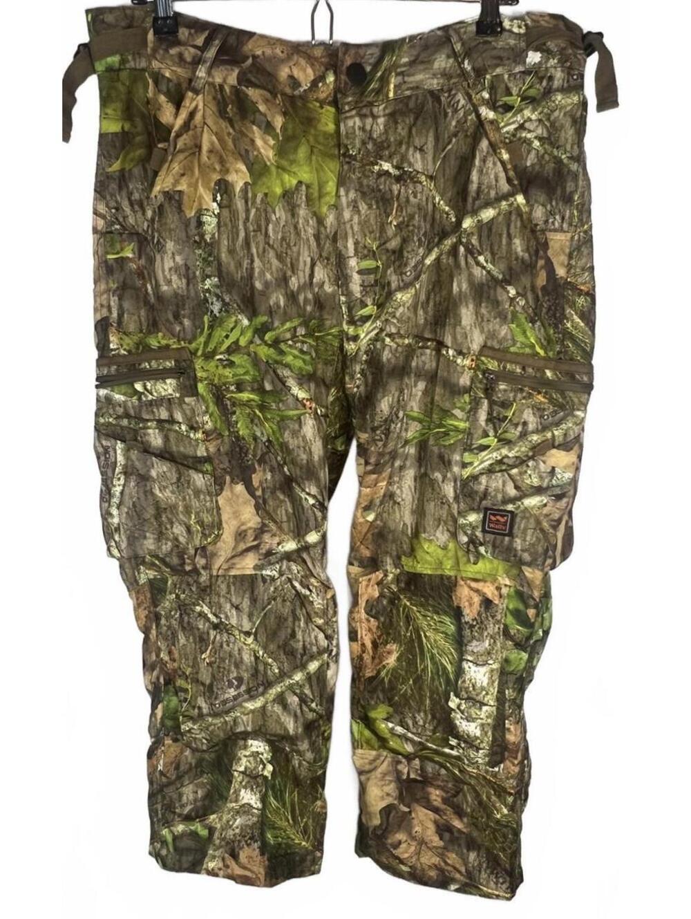 Walls Outdoor Goods Camo Cargo Hunting Pants/Removable Knee Pads Mossy Oak L